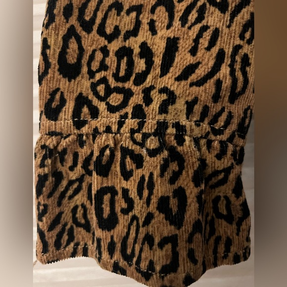 KIKIT JEANS Leopard Blazer with Bell Sleeves and Peplum Hem Size LARGE - Picture 5 of 16